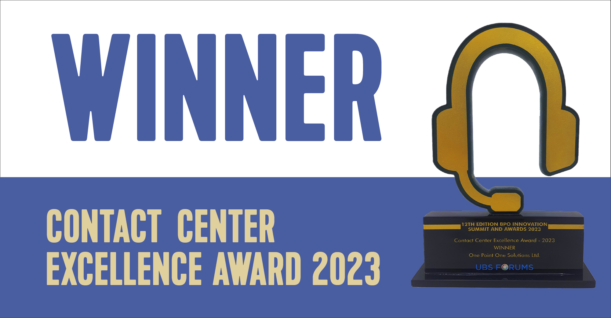 Contact Center Excellence Award -2023